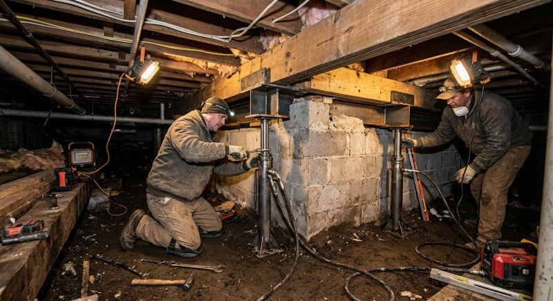 Structural Foundation Repair in Roanoke, AL