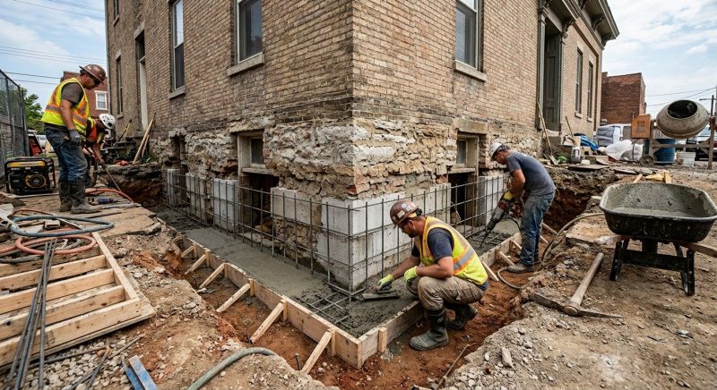 Underpinning Repair in Lagrange, GA